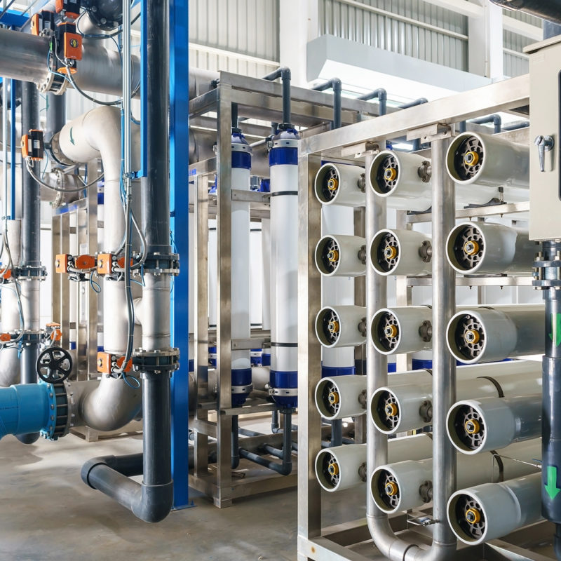 Membrane desalination and reverse osmosis